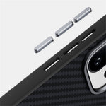 ABEEL För OnePlus 15T 5G Magnetiskt Skal Brett Kolfiberstruktur mobil Baksida