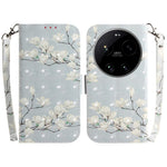 For Xiaomi 17 Ultra 5G Case Pattern Printing Leather Wallet Phone Cover with Wrist Strap