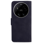 For Xiaomi 17 Ultra 5G Case Solid Color Leather Wallet Phone Cover