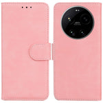 For Xiaomi 17 Ultra 5G Case Solid Color Leather Wallet Phone Cover