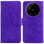 For Xiaomi 17 Ultra 5G Case Solid Color Leather Wallet Phone Cover