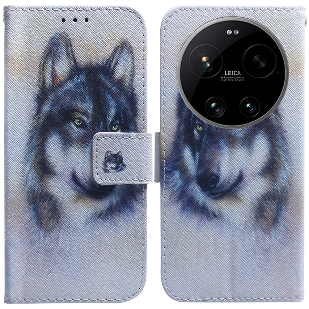 For Xiaomi 17 Ultra 5G Wallet Case Pattern Print Leather Phone Cover