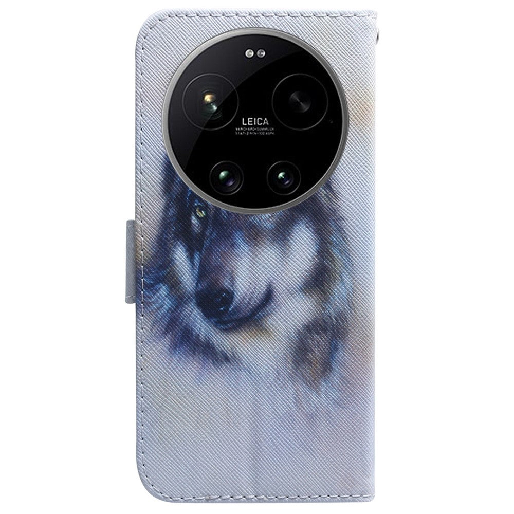 For Xiaomi 17 Ultra 5G Wallet Case Pattern Print Leather Phone Cover