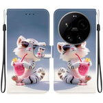 For Xiaomi 17 Ultra 5G Case Pattern Printing Leather Flip Wallet Phone Cover with Lanyard