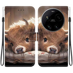 For Xiaomi 17 Ultra 5G Leather Case Stand Wallet Pattern Printing Phone Cover with Wrist Strap