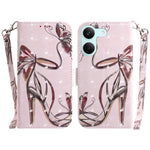 For Xiaomi Poco X8 Pro 5G / Redmi Turbo 5 5G Case Pattern Printing Leather Wallet Phone Cover with Wrist Strap