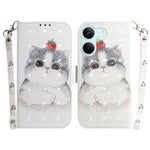 For Xiaomi Poco X8 Pro 5G / Redmi Turbo 5 5G Case Pattern Printing Leather Wallet Phone Cover with Wrist Strap