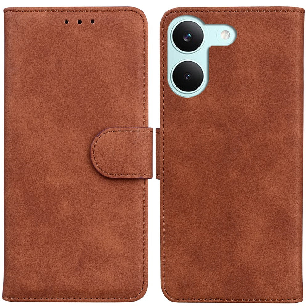 Case For Xiaomi Poco X8 Pro 5G  /  Redmi Turbo 5 5G Solid Color Leather Wallet Phone Cover