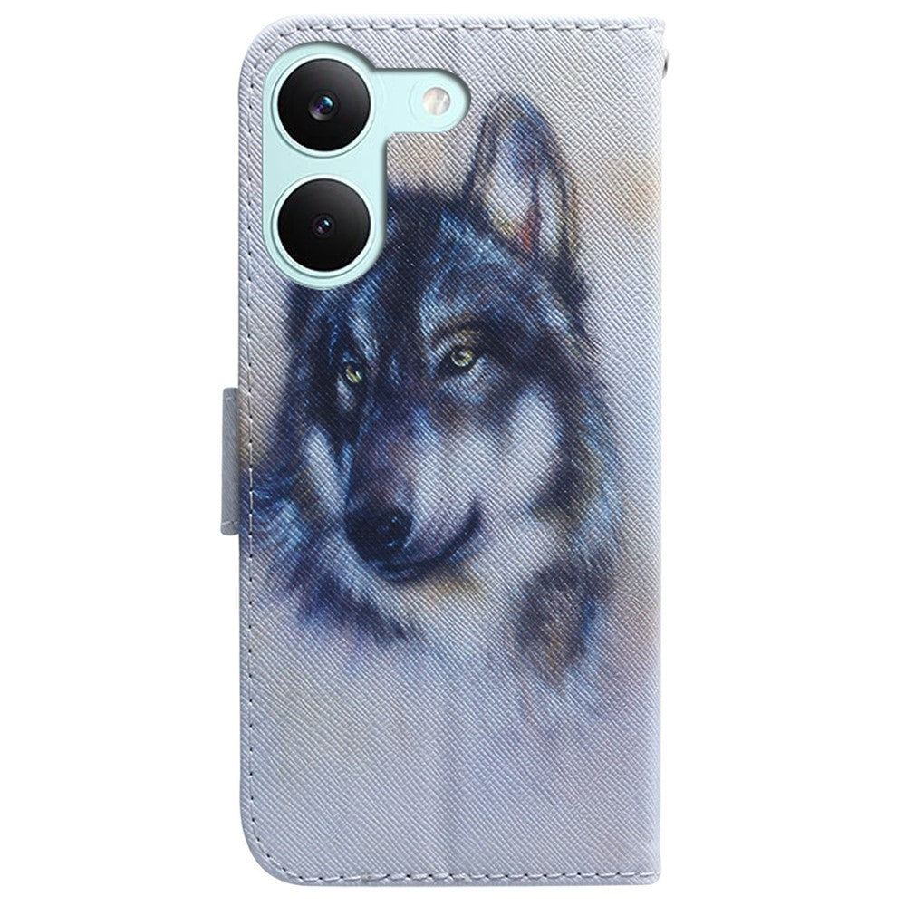 For Xiaomi Poco X8 Pro 5G / Redmi Turbo 5 5G Wallet Case Pattern Print Leather Phone Cover
