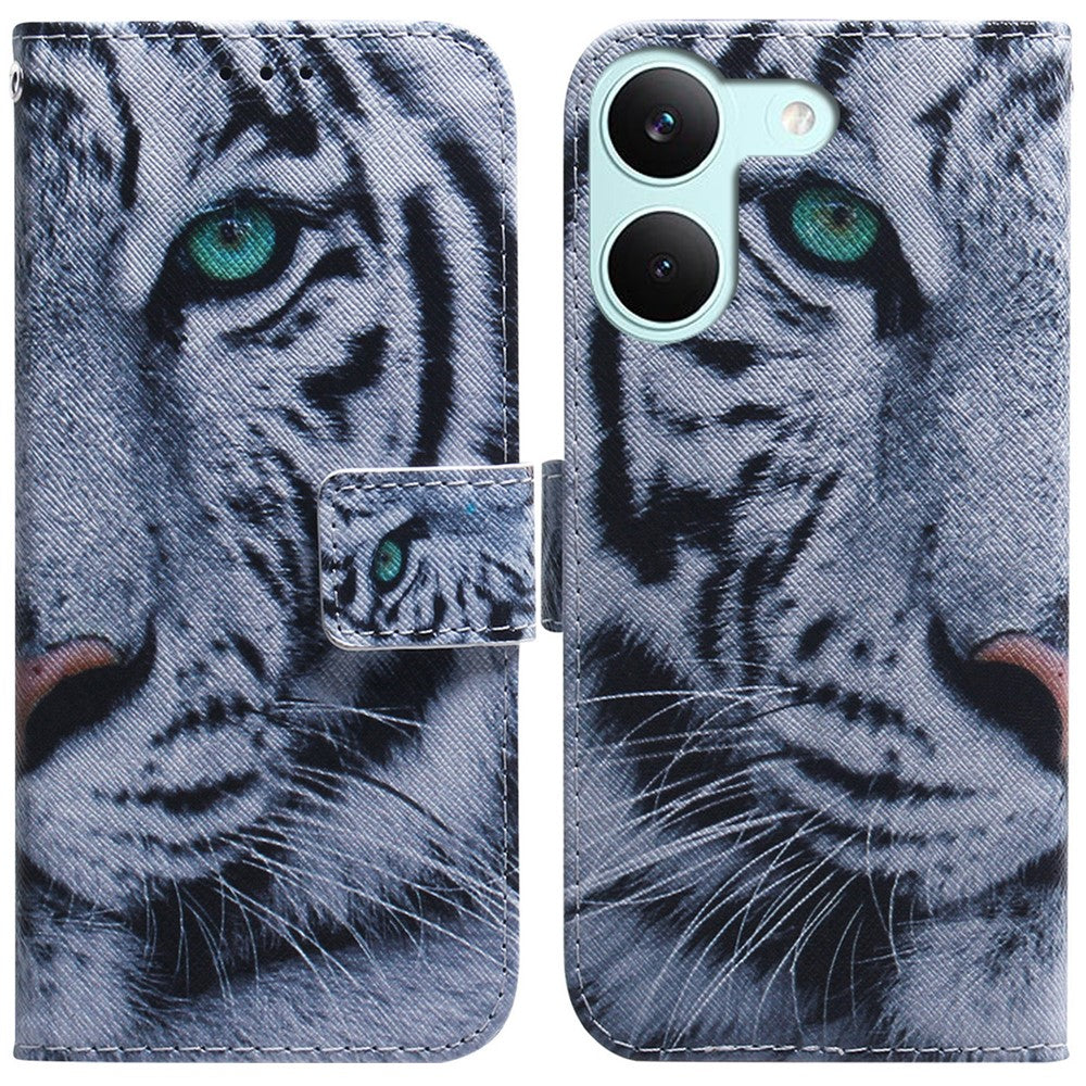 For Xiaomi Poco X8 Pro 5G / Redmi Turbo 5 5G Wallet Case Pattern Print Leather Phone Cover
