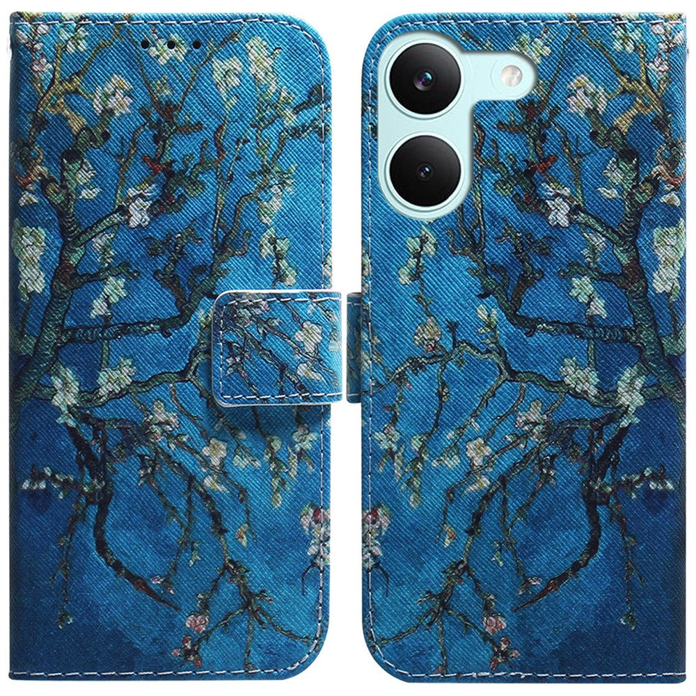 For Xiaomi Poco X8 Pro 5G / Redmi Turbo 5 5G Wallet Case Pattern Print Leather Phone Cover