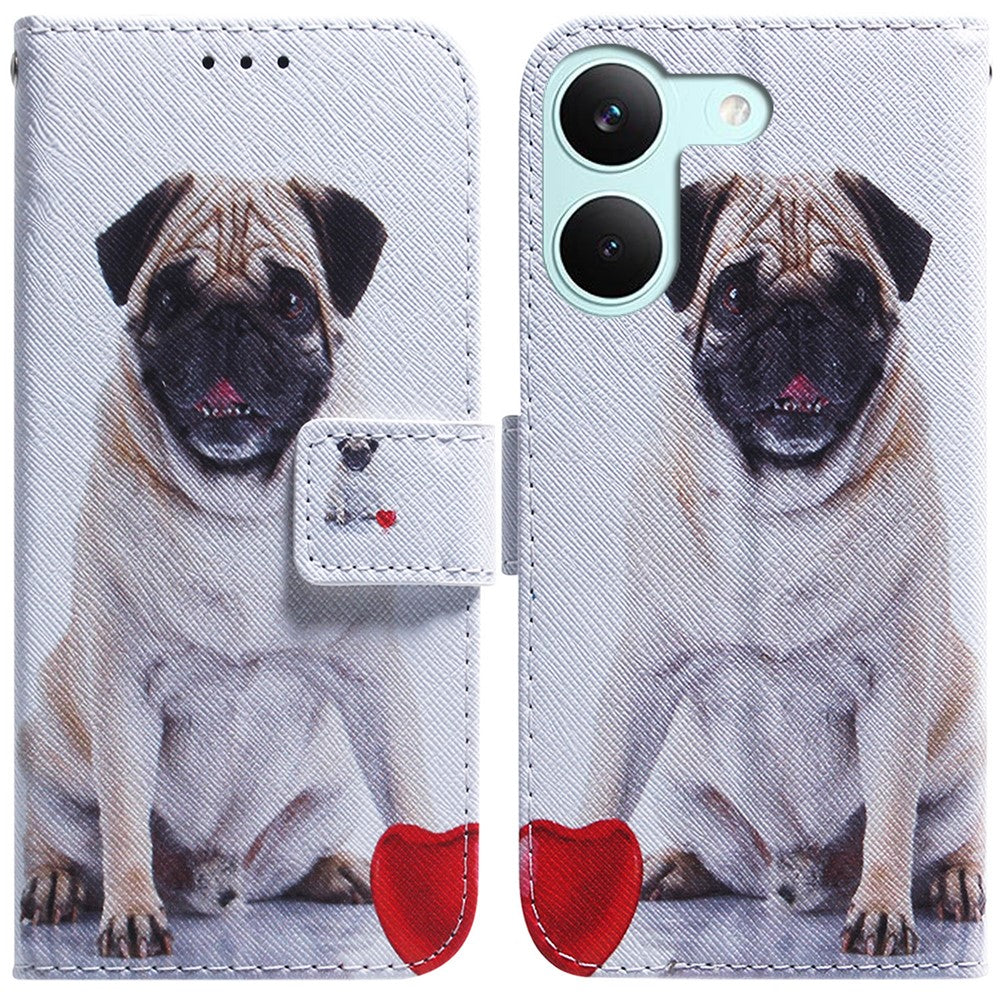 For Xiaomi Poco X8 Pro 5G / Redmi Turbo 5 5G Wallet Case Pattern Print Leather Phone Cover