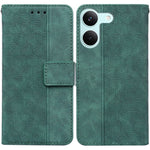 Case For Xiaomi Poco X8 Pro 5G  /  Redmi Turbo 5 5G Geometry Pattern Leather Wallet Phone Cover with Wrist Strap