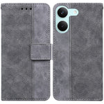 Case For Xiaomi Poco X8 Pro 5G  /  Redmi Turbo 5 5G Geometry Pattern Leather Wallet Phone Cover with Wrist Strap