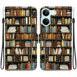 For Xiaomi Redmi Turbo 5 5G  /  Poco X8 Pro 5G Leather Case Stand Wallet Pattern Printing Phone Cover with Wrist Strap