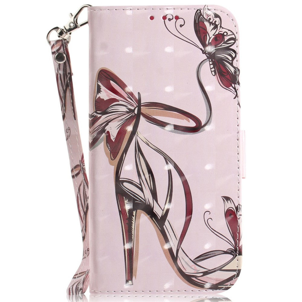 For Xiaomi Poco X8 Pro Max 5G / Redmi Turbo 5 Max 5G Case Pattern Printing Leather Wallet Phone Cover with Wrist Strap