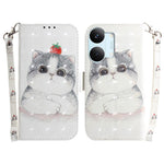 For Xiaomi Poco X8 Pro Max 5G / Redmi Turbo 5 Max 5G Case Pattern Printing Leather Wallet Phone Cover with Wrist Strap