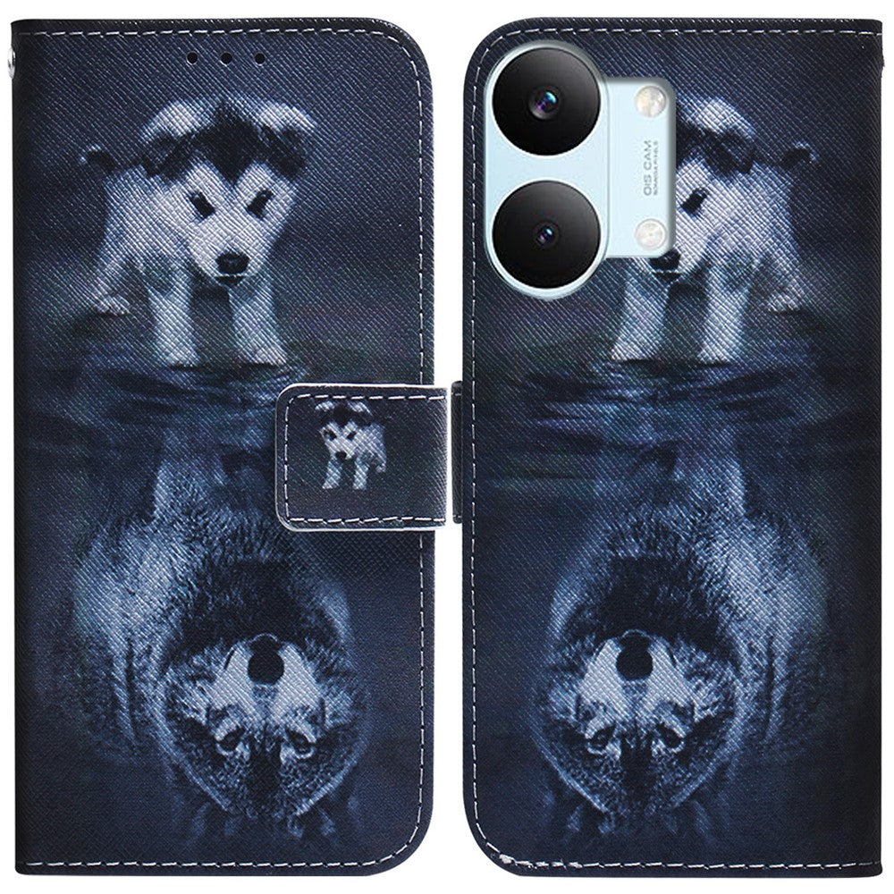 For Xiaomi Poco X8 Pro Max 5G / Redmi Turbo 5 Max 5G Wallet Case Pattern Print Leather Phone Cover