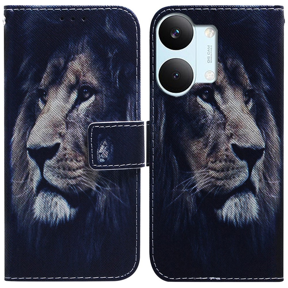 For Xiaomi Poco X8 Pro Max 5G / Redmi Turbo 5 Max 5G Wallet Case Pattern Print Leather Phone Cover