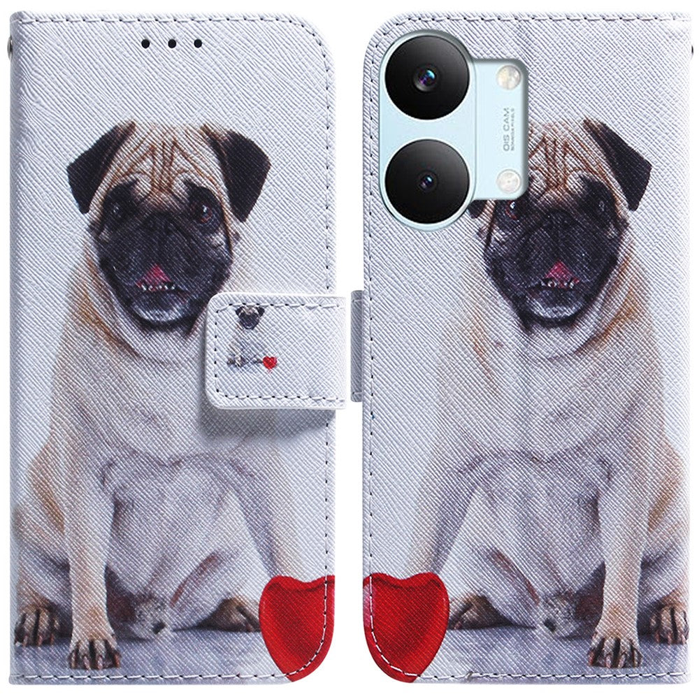 For Xiaomi Poco X8 Pro Max 5G / Redmi Turbo 5 Max 5G Wallet Case Pattern Print Leather Phone Cover