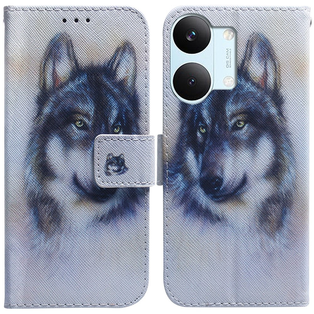 For Xiaomi Poco X8 Pro Max 5G / Redmi Turbo 5 Max 5G Wallet Case Pattern Print Leather Phone Cover