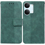 Case For Xiaomi Poco X8 Pro Max 5G  /  Redmi Turbo 5 Max 5G Geometry Pattern Leather Wallet Phone Cover with Wrist Strap