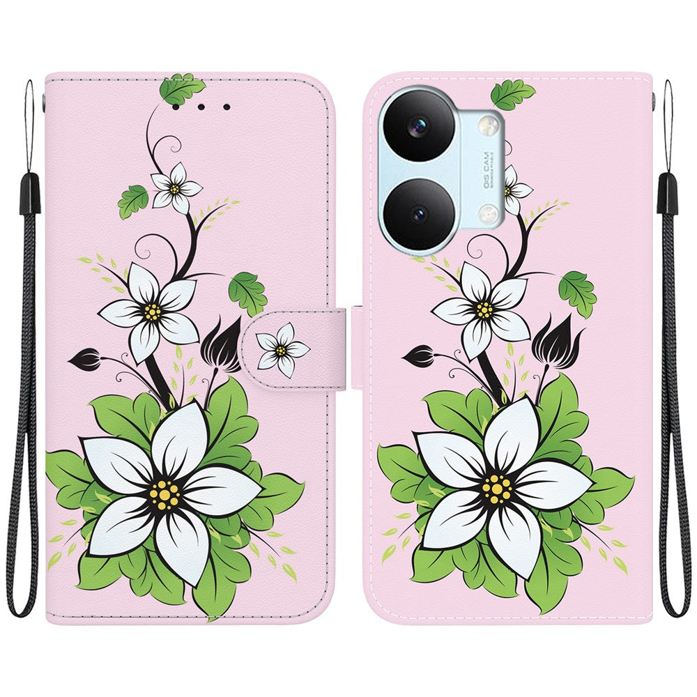 For Xiaomi Redmi Turbo 5 Max 5G  /  Poco X8 Pro Max 5G Wallet Phone Case Anti-Drop Pattern Printing Leather Flip Cover with Strap
