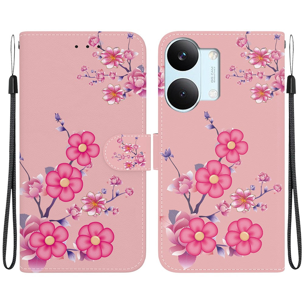 For Xiaomi Redmi Turbo 5 Max 5G  /  Poco X8 Pro Max 5G Wallet Phone Case Anti-Drop Pattern Printing Leather Flip Cover with Strap