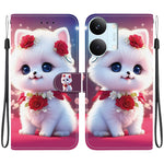 For Xiaomi Redmi Turbo 5 Max 5G  /  Poco X8 Pro Max 5G Leather Case Stand Wallet Pattern Printing Phone Cover with Wrist Strap