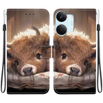 For Xiaomi Redmi Turbo 5 Max 5G  /  Poco X8 Pro Max 5G Leather Case Stand Wallet Pattern Printing Phone Cover with Wrist Strap