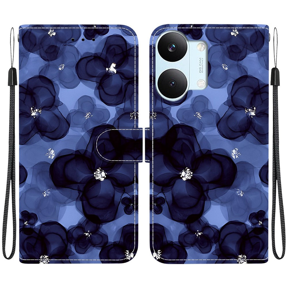 Xiaomi Redmi Turbo 5 Max 5G / Poco X8 Pro Max 5G Plånboksfodral Mönstertryck Läder Stativ mobilskal med Rem