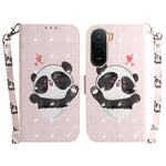Pattern Printing Case for Xiaomi Poco C85x 5G / Redmi A7 Pro 4G (171.56mm) / Redmi A7 Pro 5G Leather Wallet Phone Cover with Wrist Strap