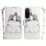 Pattern Printing Case for Xiaomi Poco C85x 5G / Redmi A7 Pro 4G (171.56mm) / Redmi A7 Pro 5G Leather Wallet Phone Cover with Wrist Strap