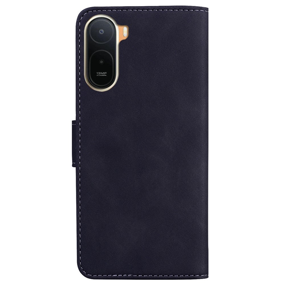Case For Xiaomi Poco C85x 5G / Redmi A7 Pro 4G (171.56mm) / Redmi A7 Pro 5G Solid Color Leather Wallet Phone Cover