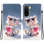 Pattern Printing Case for Xiaomi Poco C85x 5G / Redmi A7 Pro 4G (171.56mm) / Redmi A7 Pro 5G Leather Flip Wallet Phone Cover with Lanyard