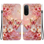 Leather Case for Xiaomi Poco C85x 5G / Redmi A7 Pro 4G (171.56mm) / Redmi A7 Pro 5G Stand Wallet Pattern Printing Phone Cover with Wrist Strap