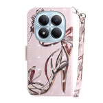 For Xiaomi Redmi Note 15 Pro 4G (Global) Case Pattern Printing Leather Wallet Phone Cover with Wrist Strap
