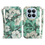 For Xiaomi Redmi Note 15 Pro 4G (Global) Case Pattern Printing Leather Wallet Phone Cover with Wrist Strap
