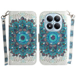 For Xiaomi Redmi Note 15 Pro 4G (Global) Case Pattern Printing Leather Wallet Phone Cover with Wrist Strap