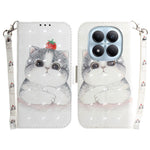 For Xiaomi Redmi Note 15 Pro 4G (Global) Case Pattern Printing Leather Wallet Phone Cover with Wrist Strap