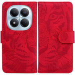 Xiaomi Redmi Note 15 Pro 4G (Global) Fodral Tiger Imprint Läderplånboksfodral