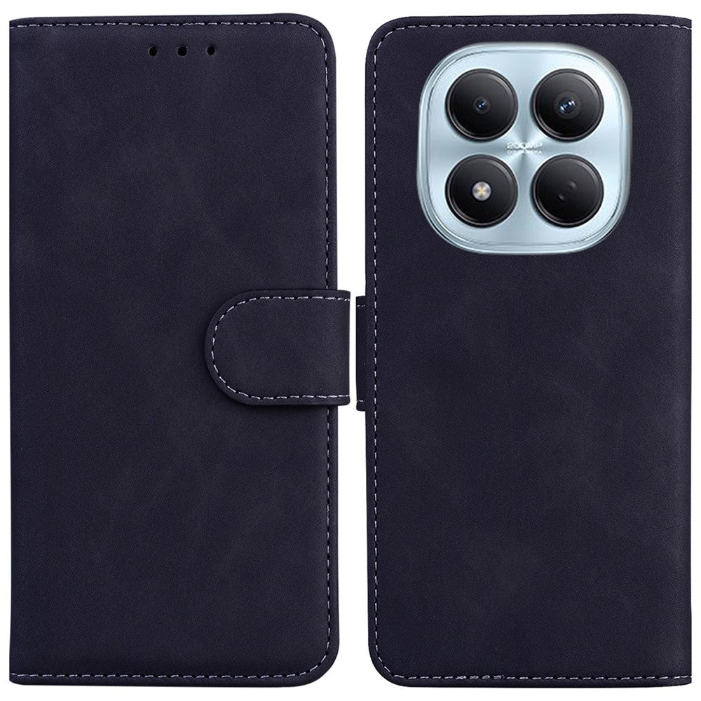 For Xiaomi Redmi Note 15 Pro 4G (Global) Case Solid Color Leather Wallet Phone Cover