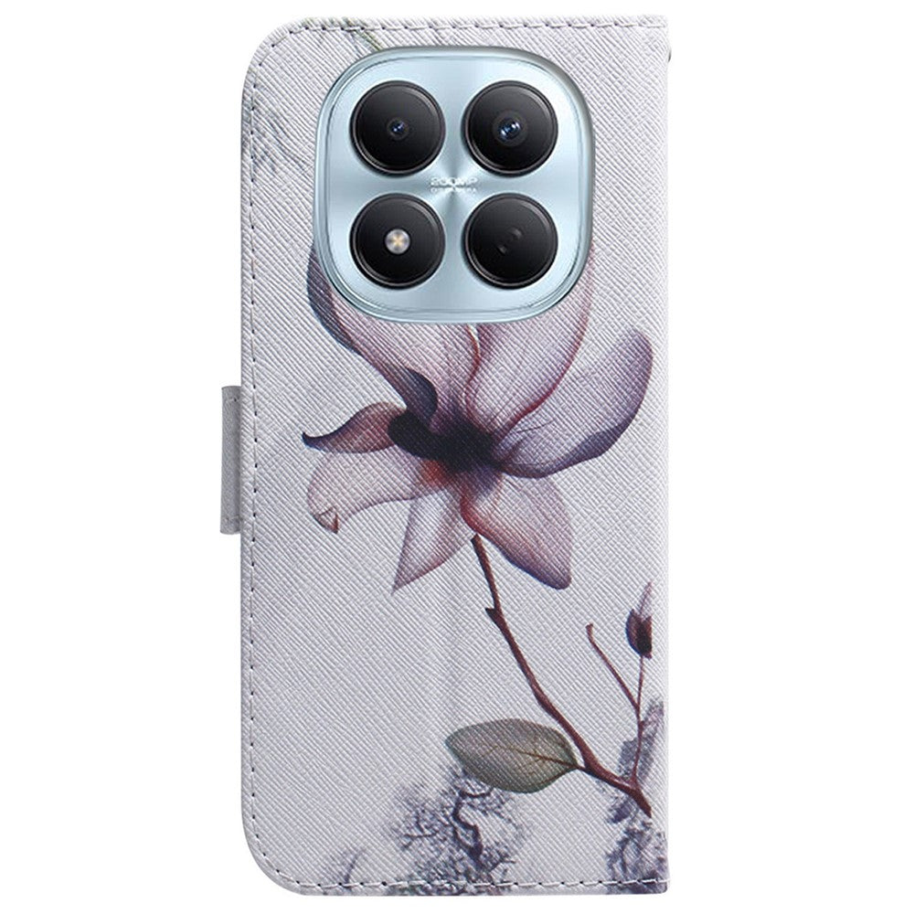 For Xiaomi Redmi Note 15 Pro 4G (Global) Wallet Case Pattern Print Leather Phone Cover