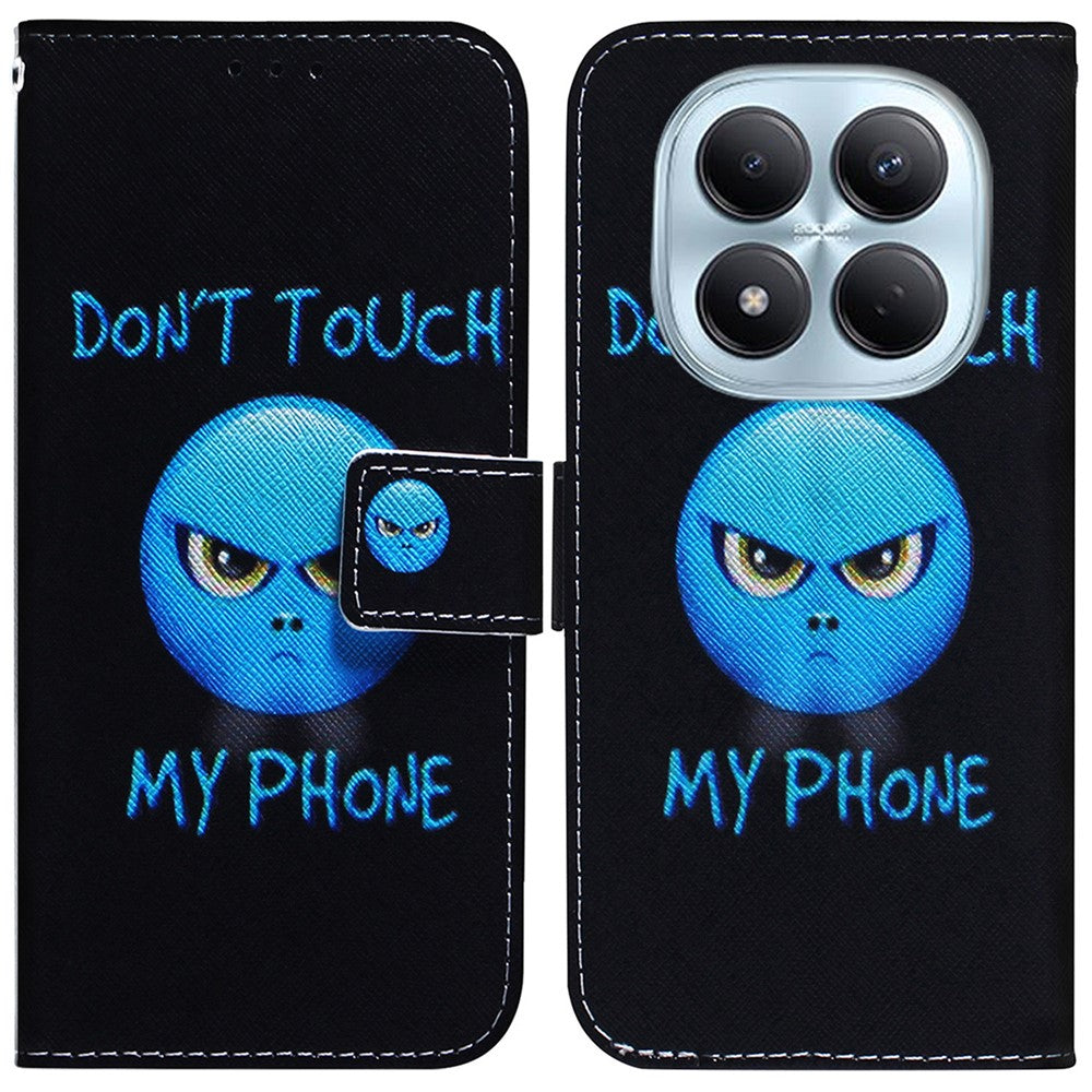 For Xiaomi Redmi Note 15 Pro 4G (Global) Wallet Case Pattern Print Leather Phone Cover