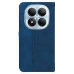 For Xiaomi Redmi Note 15 Pro 4G (Global) Case Geometry Pattern Leather Wallet Phone Cover with Wrist Strap