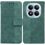 For Xiaomi Redmi Note 15 Pro 4G (Global) Case Geometry Pattern Leather Wallet Phone Cover with Wrist Strap