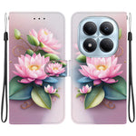 For Xiaomi Redmi Note 15 Pro 4G (Global) Case Pattern Printing Leather Flip Wallet Phone Cover with Lanyard