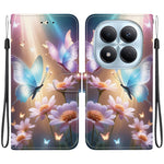 For Xiaomi Redmi Note 15 Pro 4G (Global) Case Pattern Printing Leather Flip Wallet Phone Cover with Lanyard