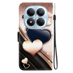 For Xiaomi Redmi Note 15 Pro 4G (Global) Leather Case Stand Wallet Pattern Printing Phone Cover with Wrist Strap