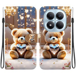 For Xiaomi Redmi Note 15 Pro 4G (Global) Leather Case Stand Wallet Pattern Printing Phone Cover with Wrist Strap